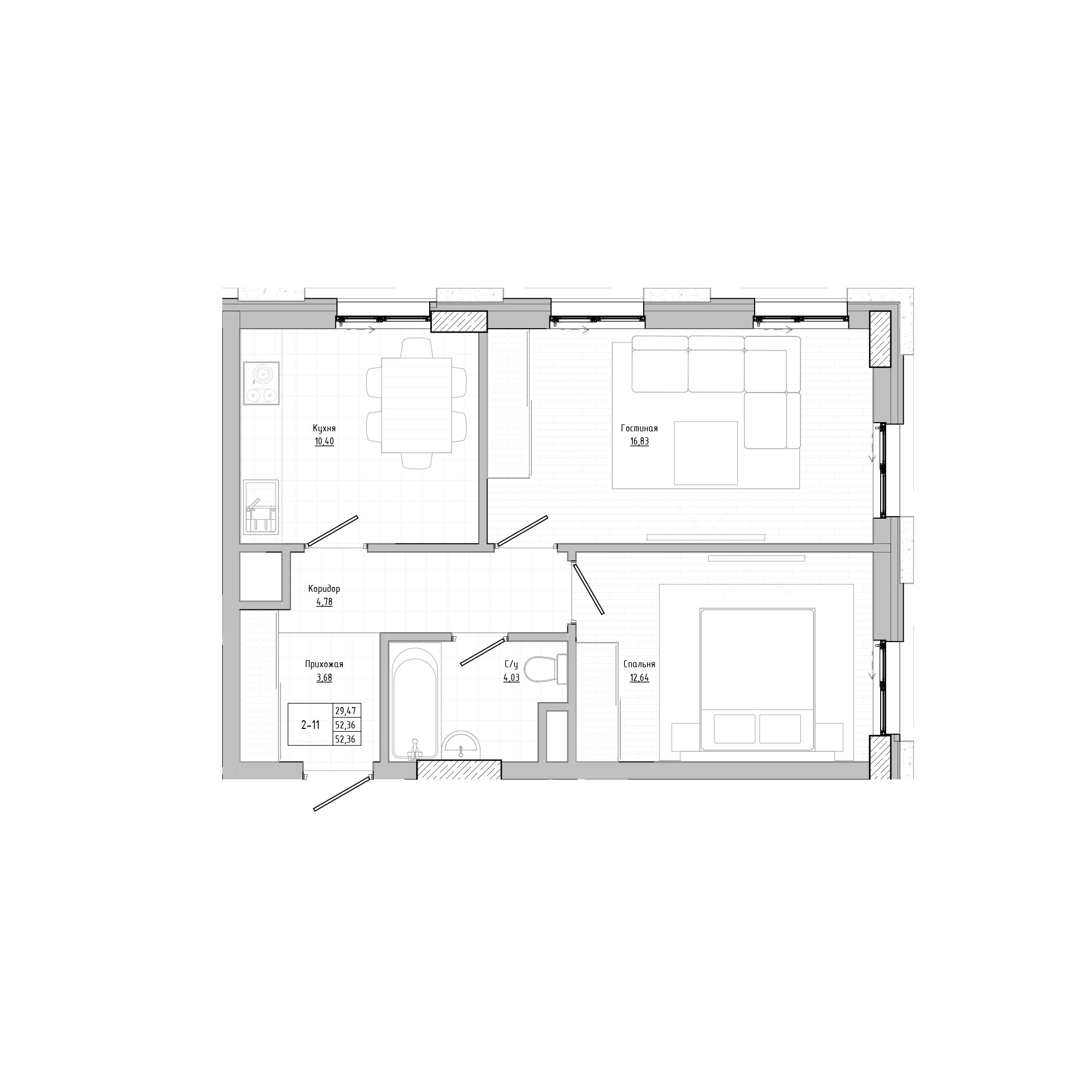 План квартиры